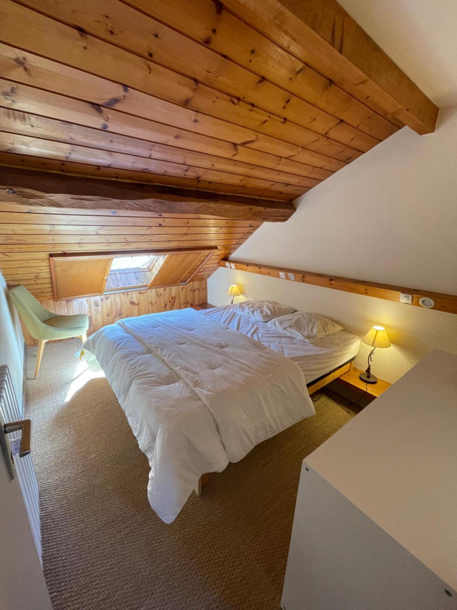 Le Chal Heureux Bel Appartement Dans Vieille Ferme De Montagne Renovee Les Orres Exteriör bild